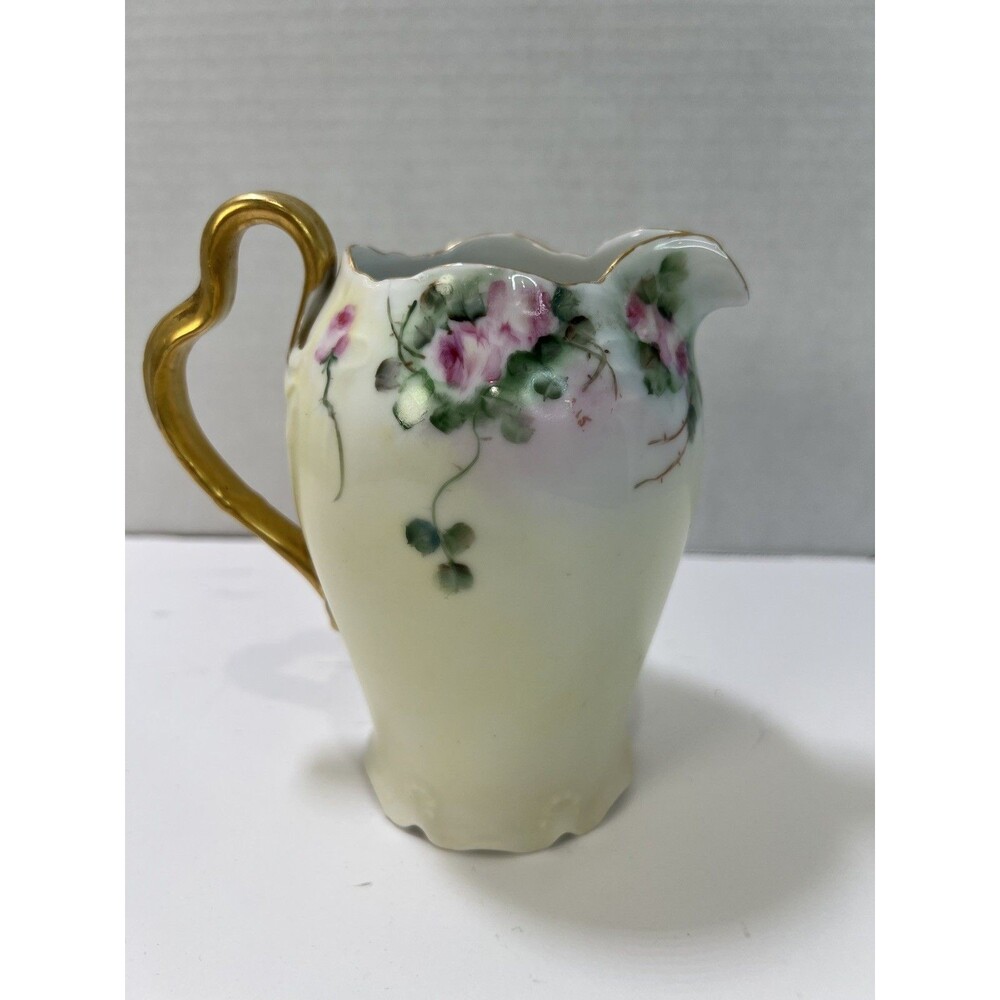 Rosenthal China Germany Classic Rose Collection 5.5” Creamer Jug Iris Gold gild